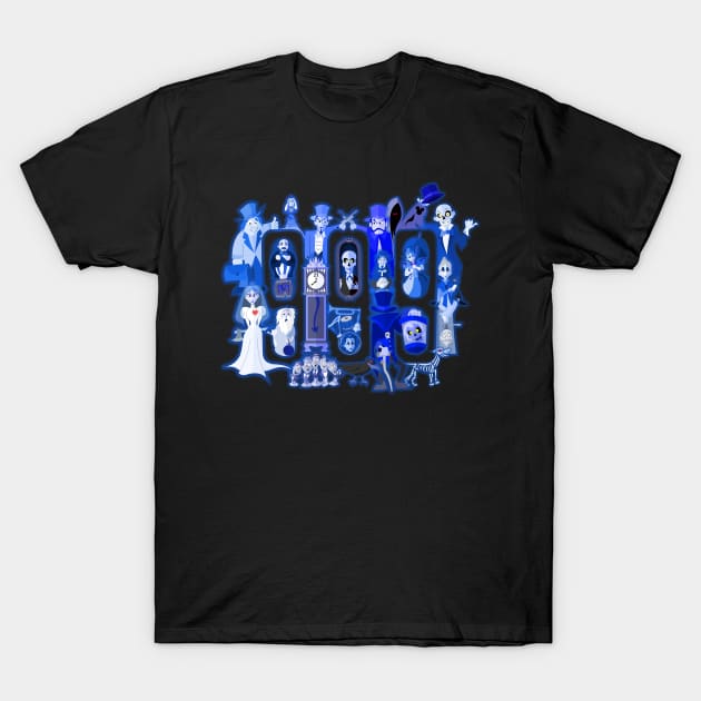 999 Happy Haunts T-Shirt by Gartdog